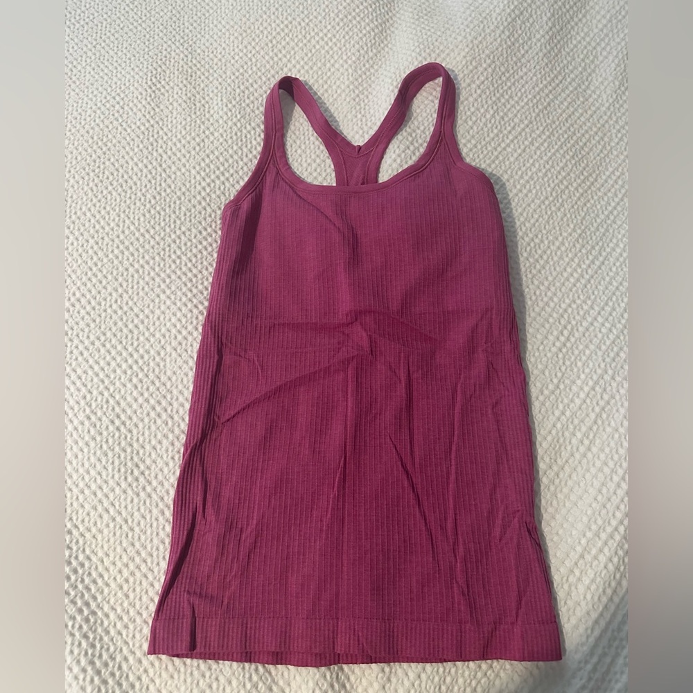 lululemon ebb to street tank size 6
